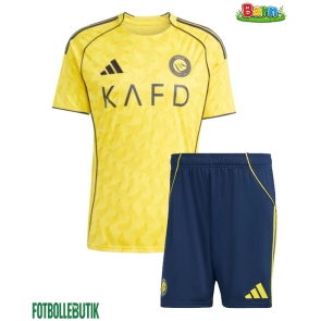 Al-Nassr Hemmaställ Barn 2025-26 Kortärmad (+ Korta byxor)